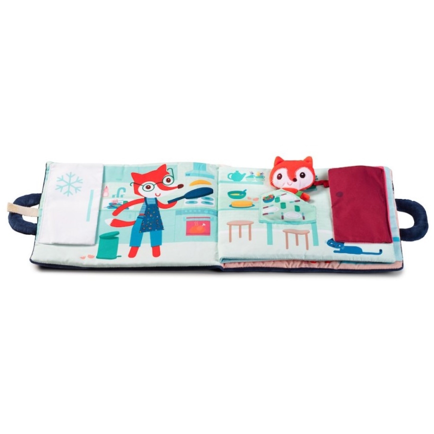 Lilliputiens - Livre textile Renard bonne nuit Alice