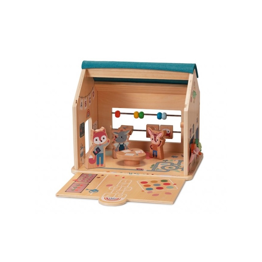 Lilliputiens - Maison motorisée avec accessoires Ma première école