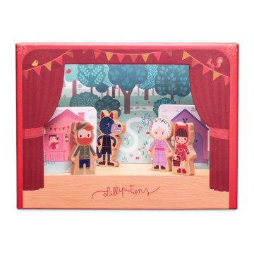 Lilliputiens - Théâtre magnétique Chaperon rouge