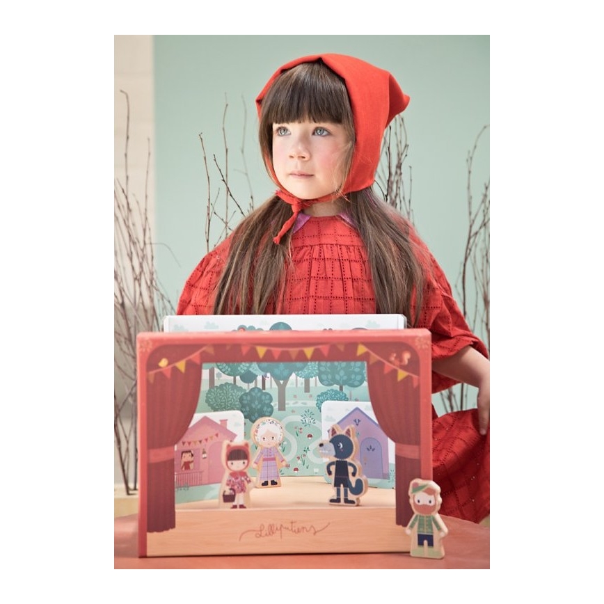 Lilliputiens - Théâtre magnétique Chaperon rouge
