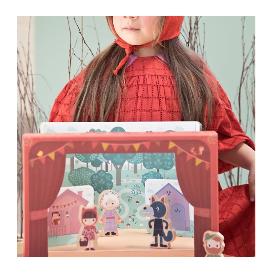 Lilliputiens - Théâtre magnétique Chaperon rouge