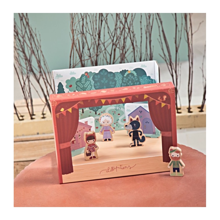 Lilliputiens - Théâtre magnétique Chaperon rouge