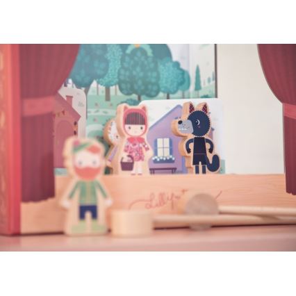 Lilliputiens - Théâtre magnétique Chaperon rouge
