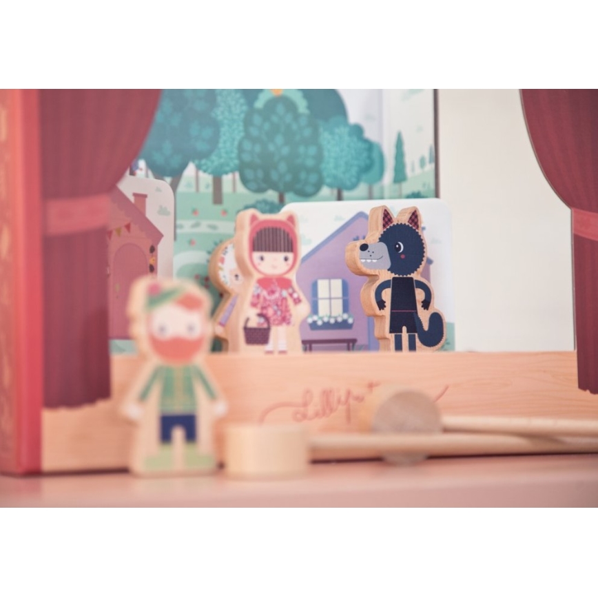 Lilliputiens - Théâtre magnétique Chaperon rouge