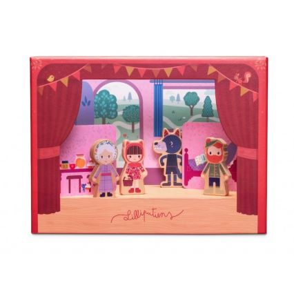 Lilliputiens - Théâtre magnétique Chaperon rouge
