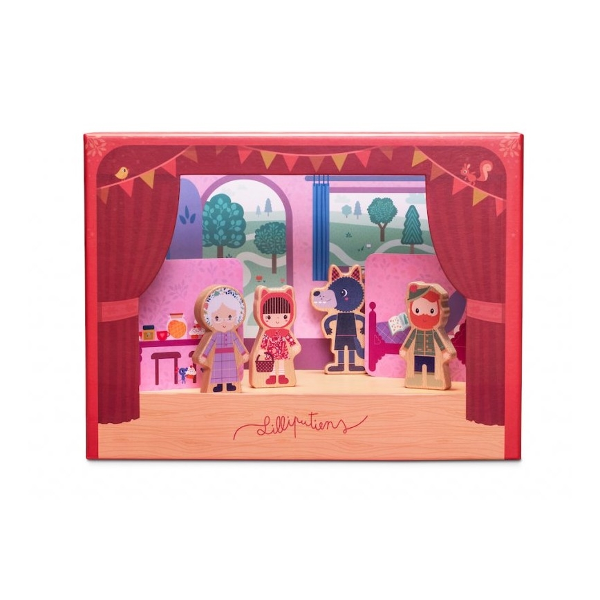 Lilliputiens - Théâtre magnétique Chaperon rouge