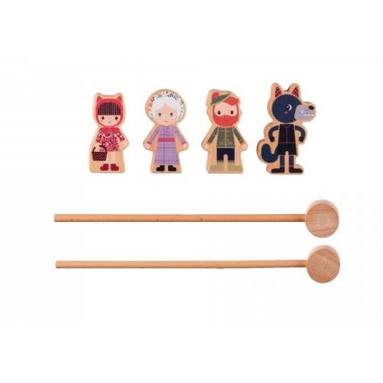 Lilliputiens - Théâtre magnétique Chaperon rouge