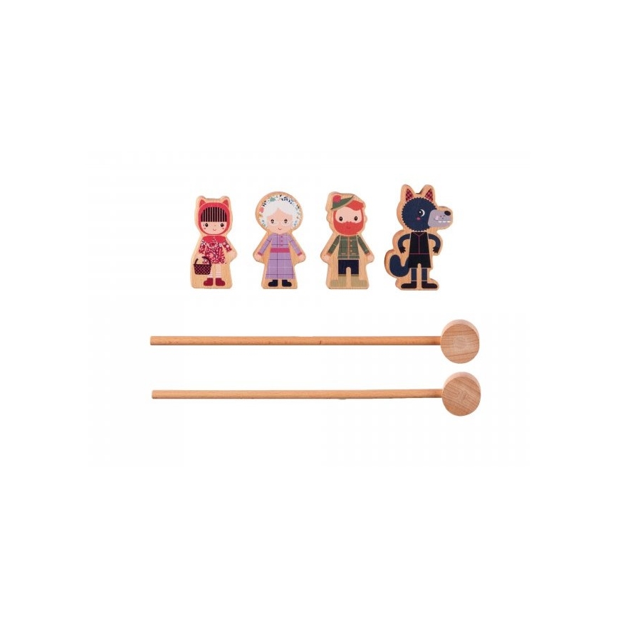Lilliputiens - Théâtre magnétique Chaperon rouge