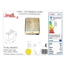 Lindby - Applique murale QUENTIN LED/5W/230V