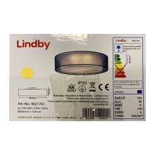 Lindby - Plafonnier à intensité variable LED AMON 3xLED/12W/230V