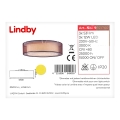 Lindby - Plafonnier à intensité variable LED AMON 3xLED/12W/230V