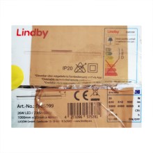 Lindby - Plafonnier à intensité variable LED IBBE LED/26W/230V Wi-Fi Tuya