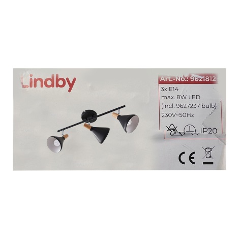 Lindby - Spot LED ARINA 3xE14/4W/230V