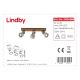 Lindby - Spot LED MITIS 3xGU10/5W/230V