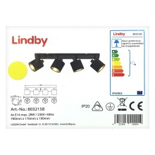 Lindby - Spot VASILIA 4xE14/28W/230V