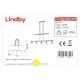 Lindby - Suspension filaire DELIRA 5xE14/40W/230V chrome mat