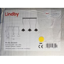 Lindby - Suspension filaire GRETJA 3xE27/60W/230V