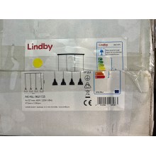 Lindby - Suspension filaire JASMINKA 4xE27/60W/230V