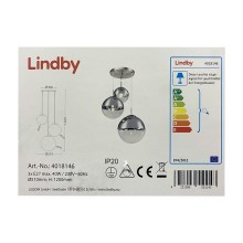 Lindby - Suspension filaire RAVENA 3xE27/40W/230V