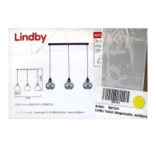 Lindby - Suspension filaire TEMARI 3xE27/60W/230V