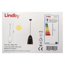 Lindby - Suspension filaire TOLA 1xE27/60W/230V