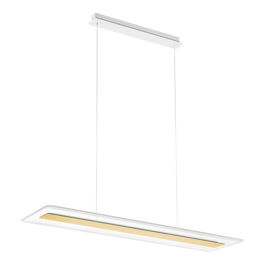 Linea Luminaire 8939 - Suspension filaire LED ANTILE LED/45W/230V CRI 90 blanc/doré