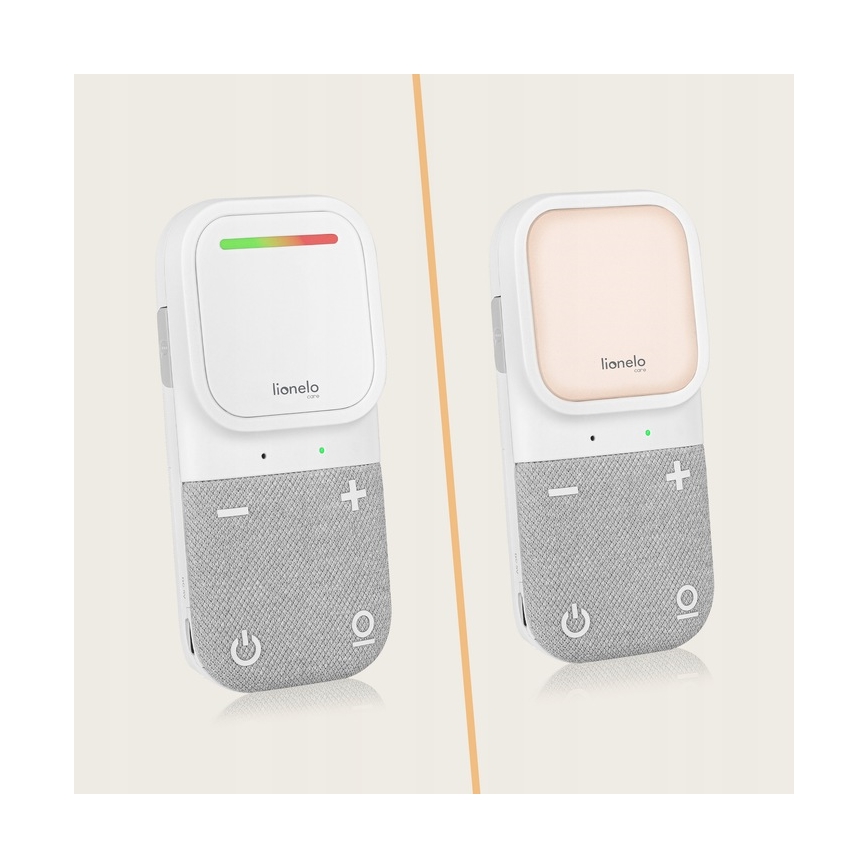Lionelo - Babyphone audio rechargeable sans fil BABYLINE 2.2 5V