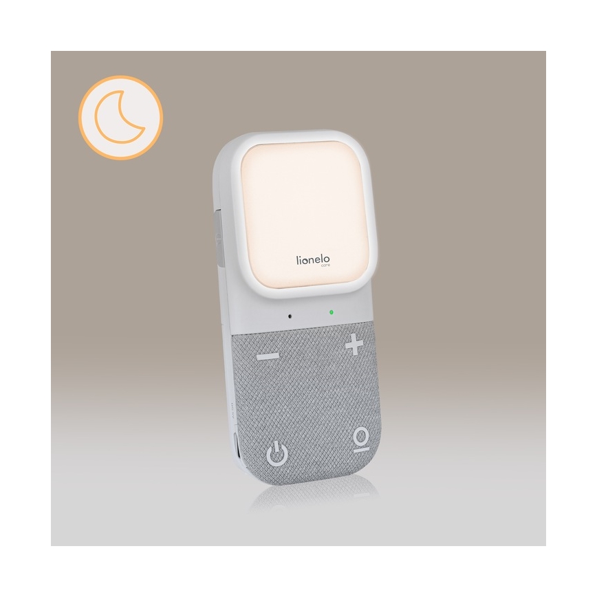 Lionelo - Babyphone audio sans fil et rechargeable BABYLINE 2.2 5V