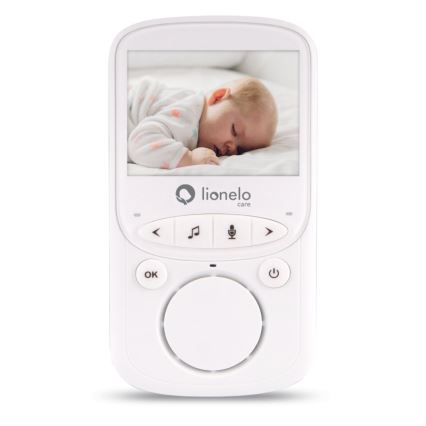 Lionelo - Babyphone BABYLINE 5.1 avec écran, 230V, 1000 mAh