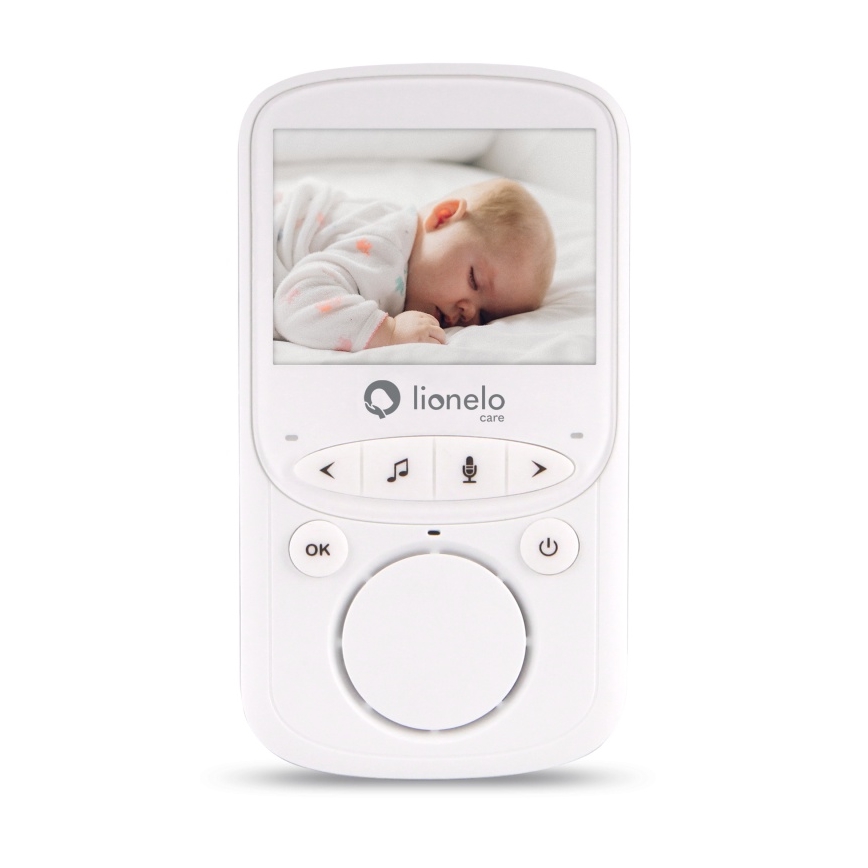 Lionelo - Babyphone BABYLINE 5.1 avec écran, 230V, 1000 mAh