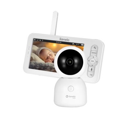 Lionelo - Babyphone rechargeable avec moniteur BABYLINE 9.2 5V 3600 mAh