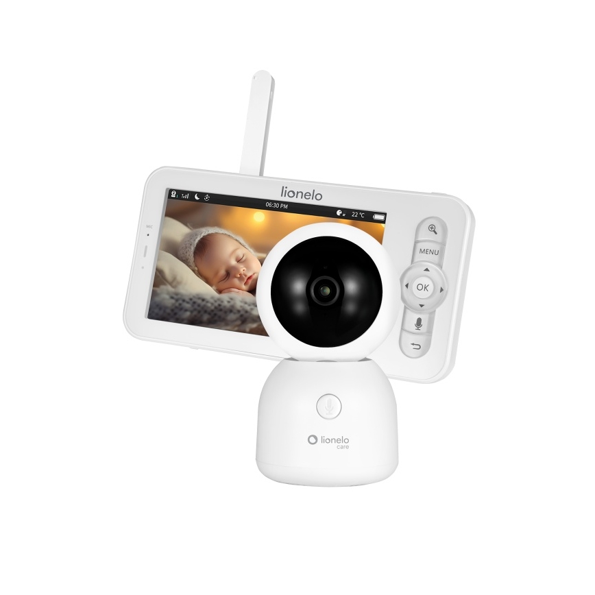 Lionelo - Babyphone rechargeable avec moniteur BABYLINE 9.2 5V 3600 mAh