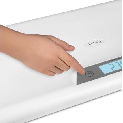 Lionelo - Balance pour nourrissons BABYBALANCE 3xAAA