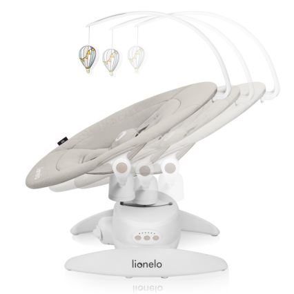 Lionelo - Balancelle musicale IRIS 4xAA Beige Sable