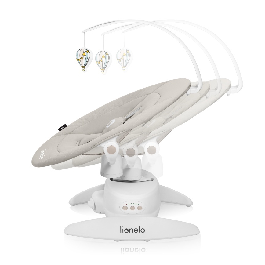 Lionelo - Balancelle musicale IRIS 4xAA Beige Sable
