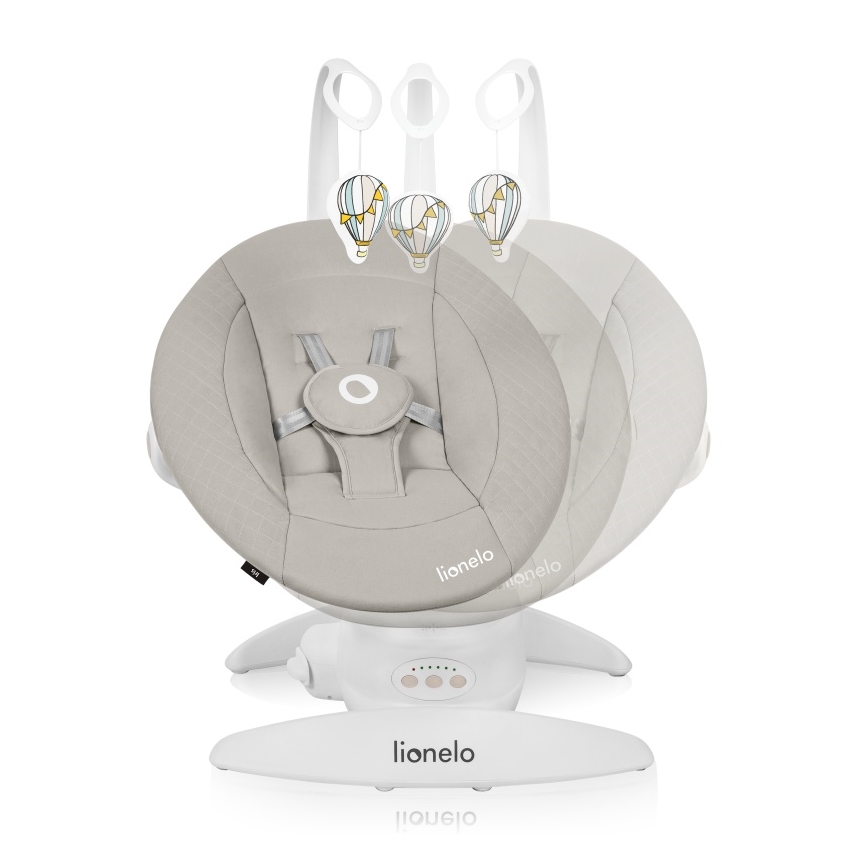 Lionelo - Balancelle musicale IRIS 4xAA Beige Sable