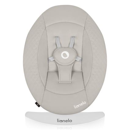 Lionelo - Balancelle musicale pour bébé IRIS, 4x AA, beige sable