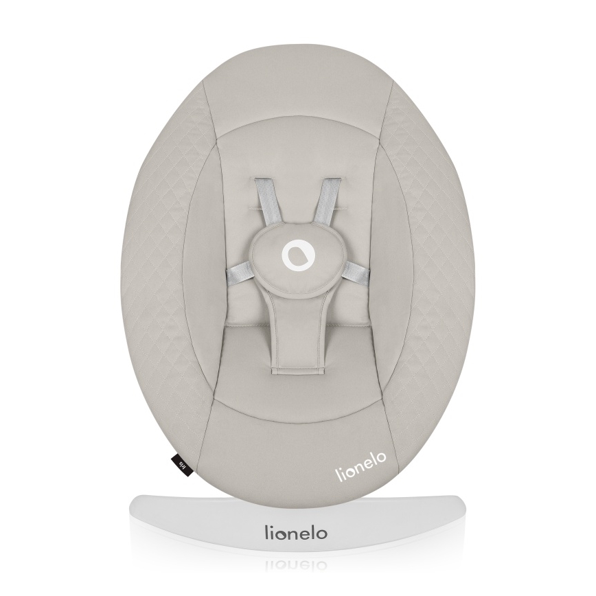Lionelo - Balancelle musicale pour bébé IRIS, 4x AA, beige sable