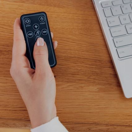 Lionelo - Balancelle musicale pour bébé RIO 4xC Beige Latte + télécommande