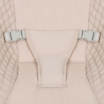 Lionelo - Balancelle musicale pour bébé RIO 4xC Beige Latte + télécommande