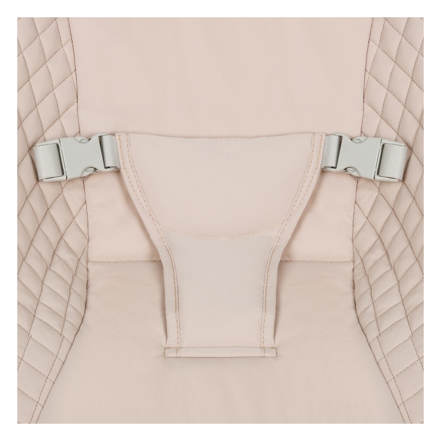 Lionelo - Balancelle musicale pour bébé RIO 4xC Beige Latte + télécommande