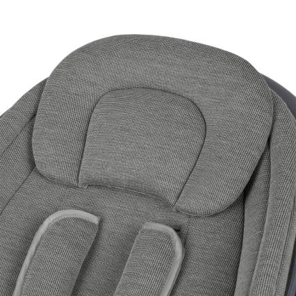 Lionelo - Balancelle pour bébé BLOSSOM Gris Concrete avec mélodie et télécommande