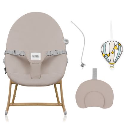 Lionelo - Balancelle pour bébé DALIA ROCKER Beige Sable
