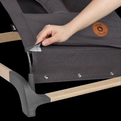Lionelo - Balancelle pour bébé JUNE anthracite