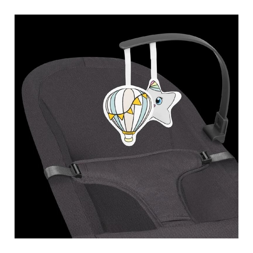 Lionelo - Balancelle pour bébé JUNE anthracite