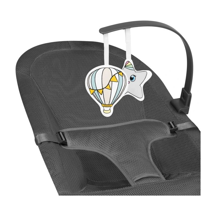 Lionelo - Balancelle pour bébé JUNE grise