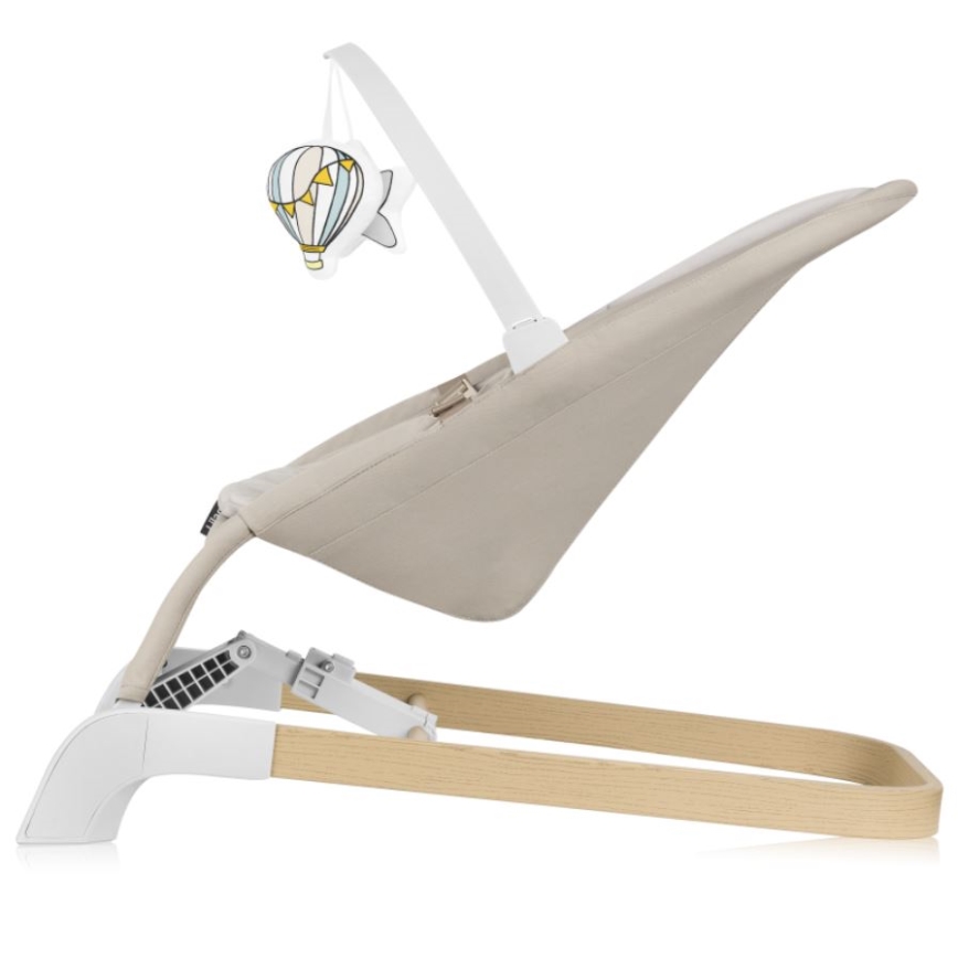 Lionelo - Balancelle pour bébé LILAC beige