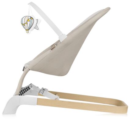Lionelo - Balancelle pour bébé LILAC beige