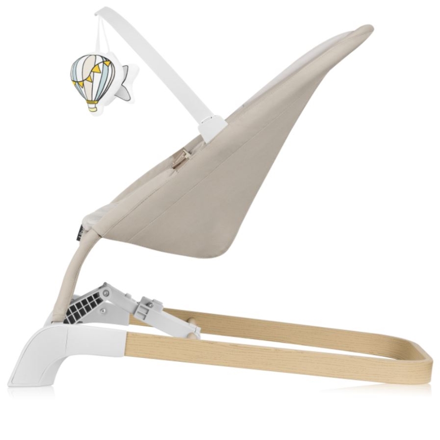 Lionelo - Balancelle pour bébé LILAC beige