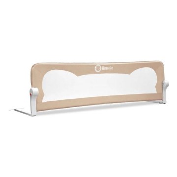 Lionelo - Barrière de sécurité pour lit EVA beige